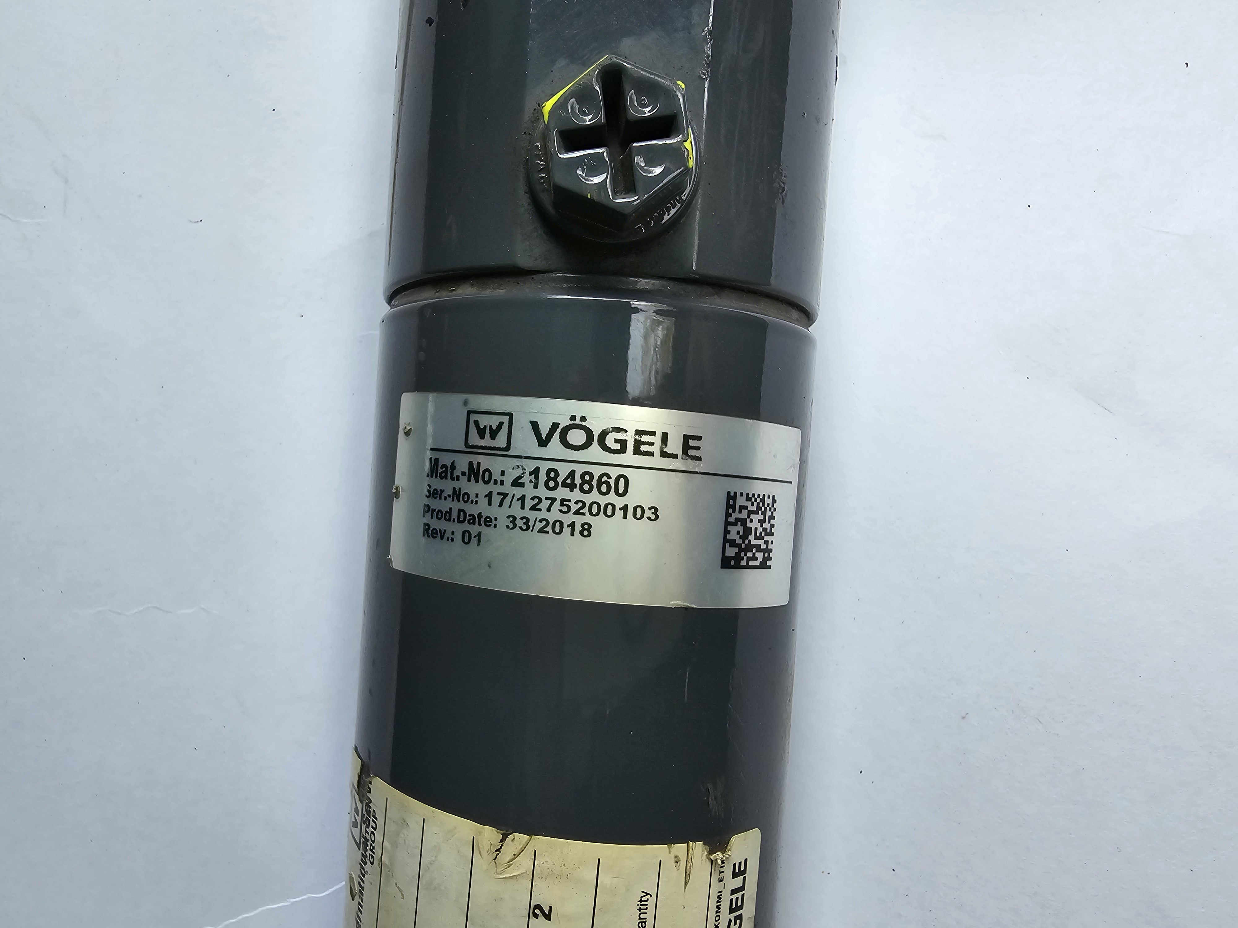 Гидроцилиндр 2184860 Гидроцилиндр 2184860