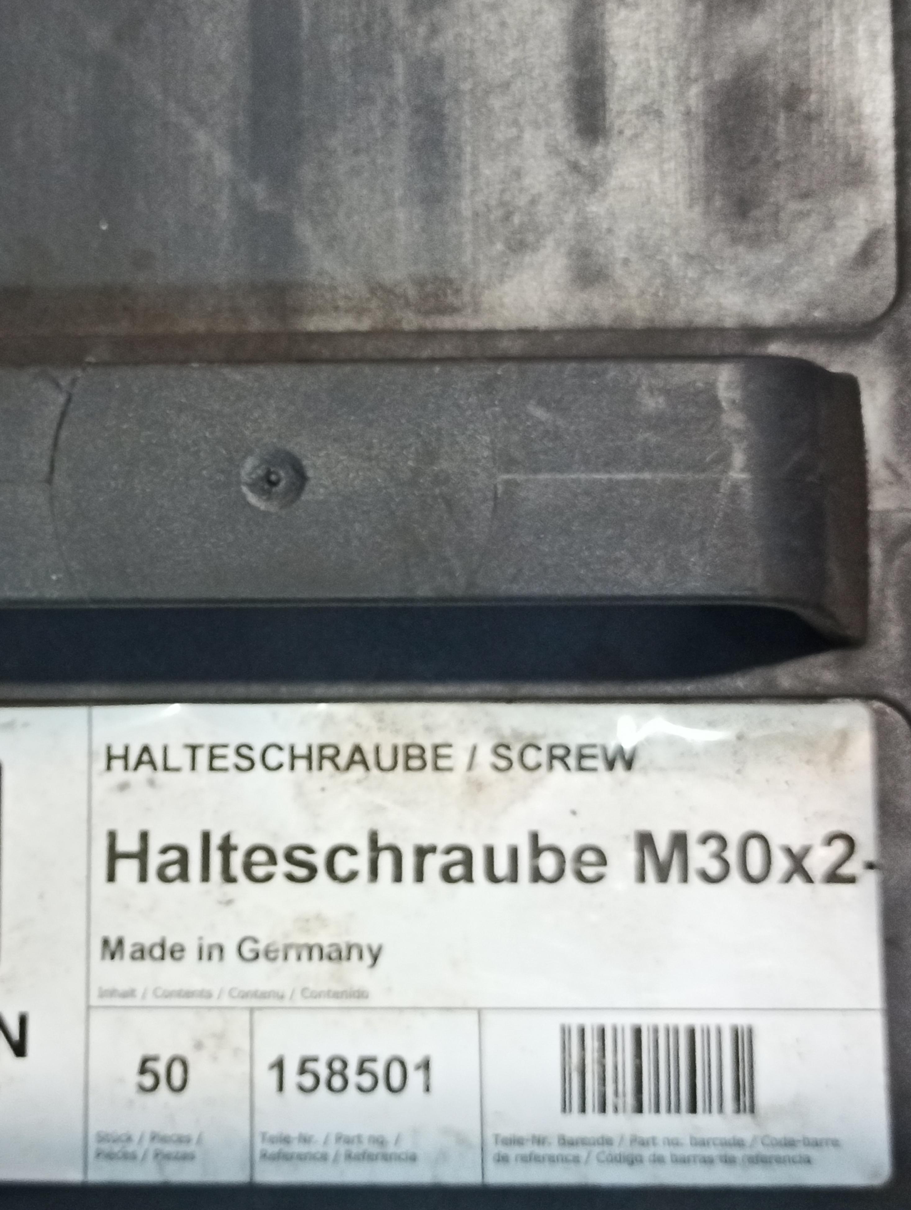 Стопорный винт 158501 Стопорный винт 158501