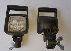 Малая рабочая фара с быстродействующим крепежным узлом  2085099